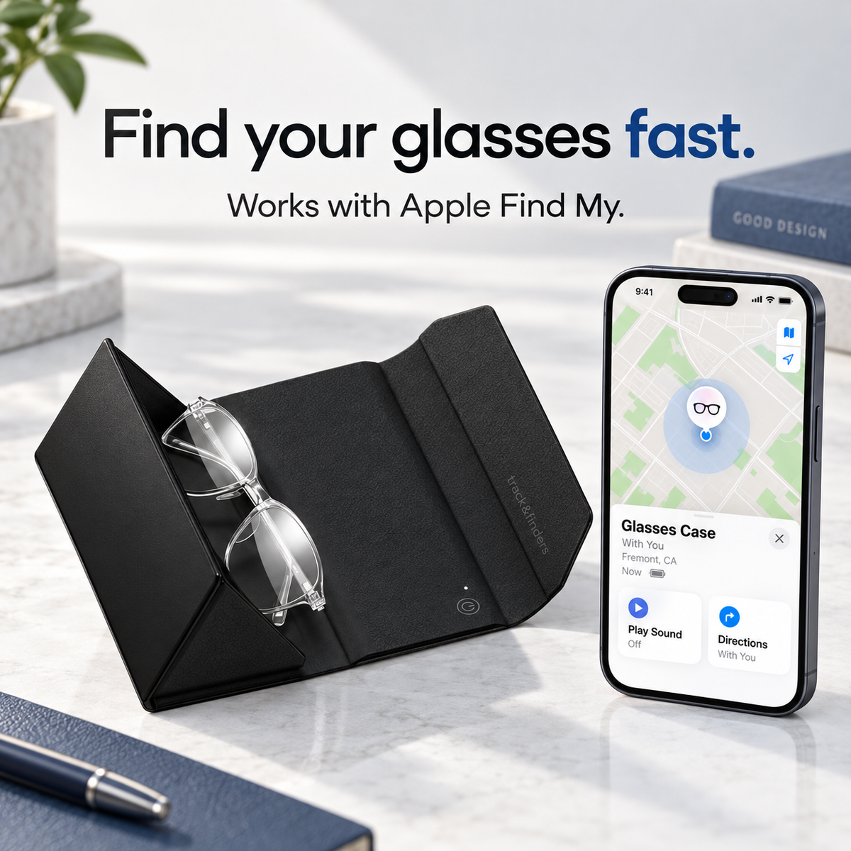 Track&Finders. Glasses Case